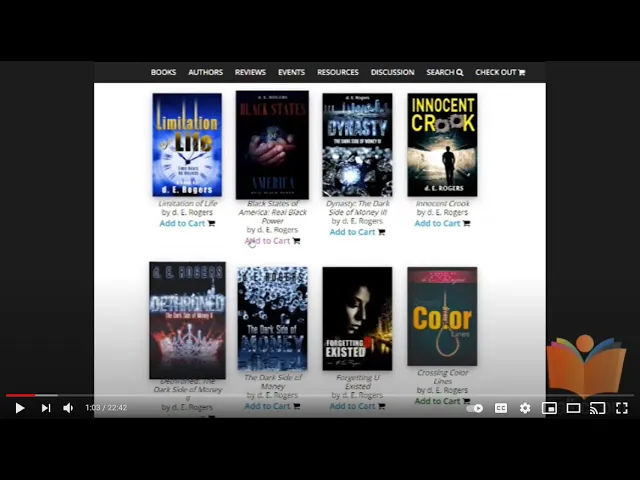 Bestselling Author d. E. Rogers on Marketing, Selling, and Distributing Books