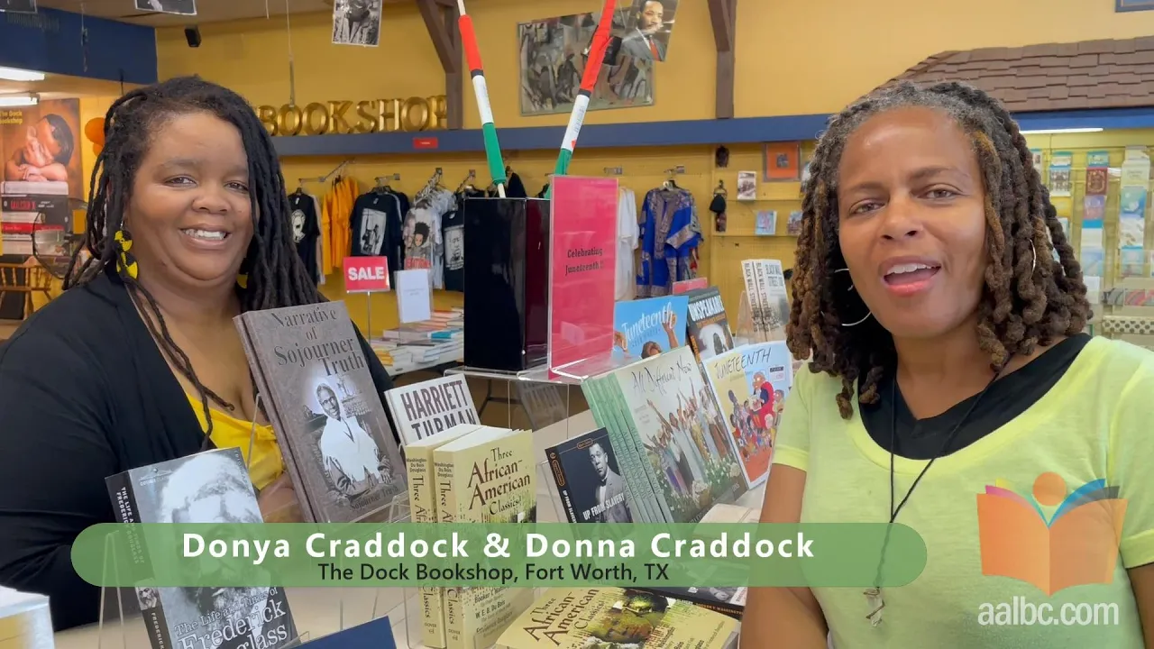 Donna Craddock & Donya Craddock of The Dock Bookshop in Fort Worth, TX