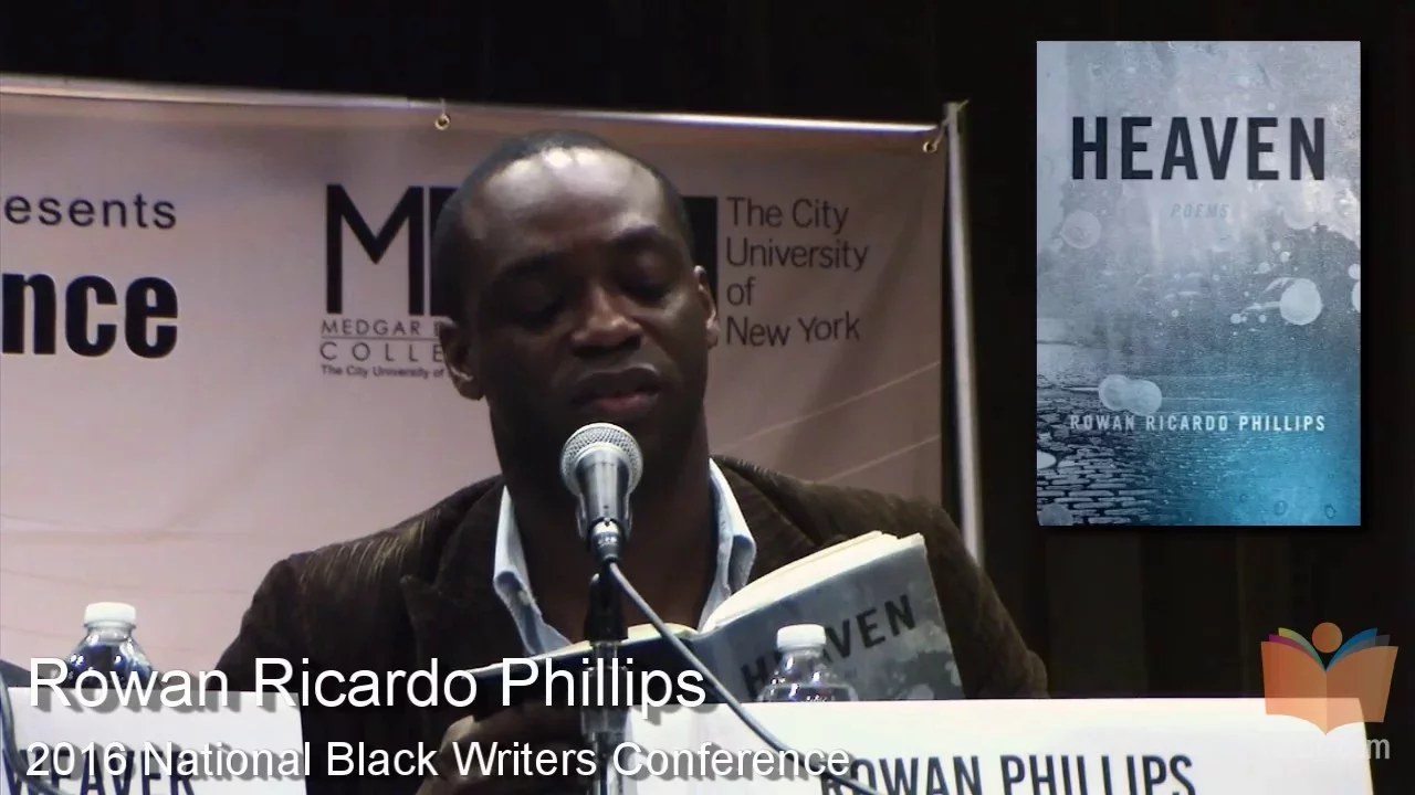 Rowan Ricardo Phillips Reads  from His Collection of Poetry, HEAVEN