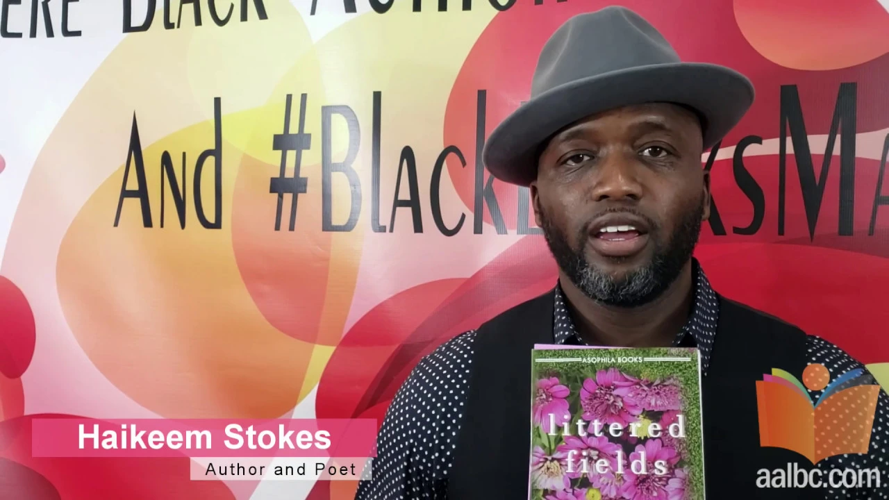 Haikeem Stokes at the 2019 Black Authors and Readers Rock