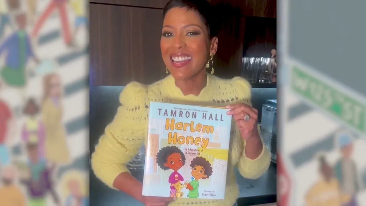 Harlem Honey: The Adventures of a Curious Kid by Tamron Hall, Illustrated by Ebony Glenn
