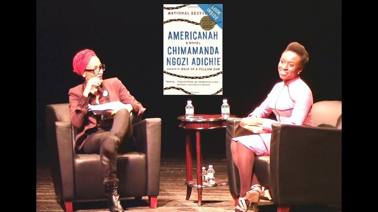 Chimamanda Ngozi Adichie with Zadie Smith