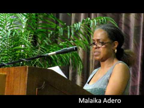 Malaika Adero reads from the work of Toni Cade Bambara