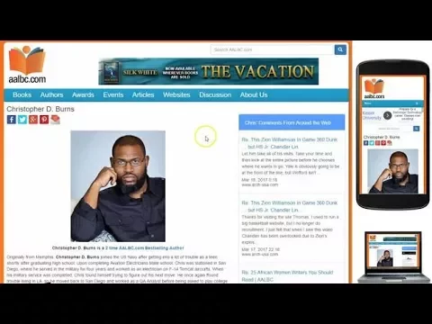 Authors Let AALBC.com Be Your Official Website